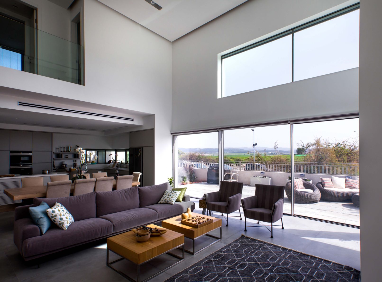 Villa in Kfar Bin Nun - Living Room - 2