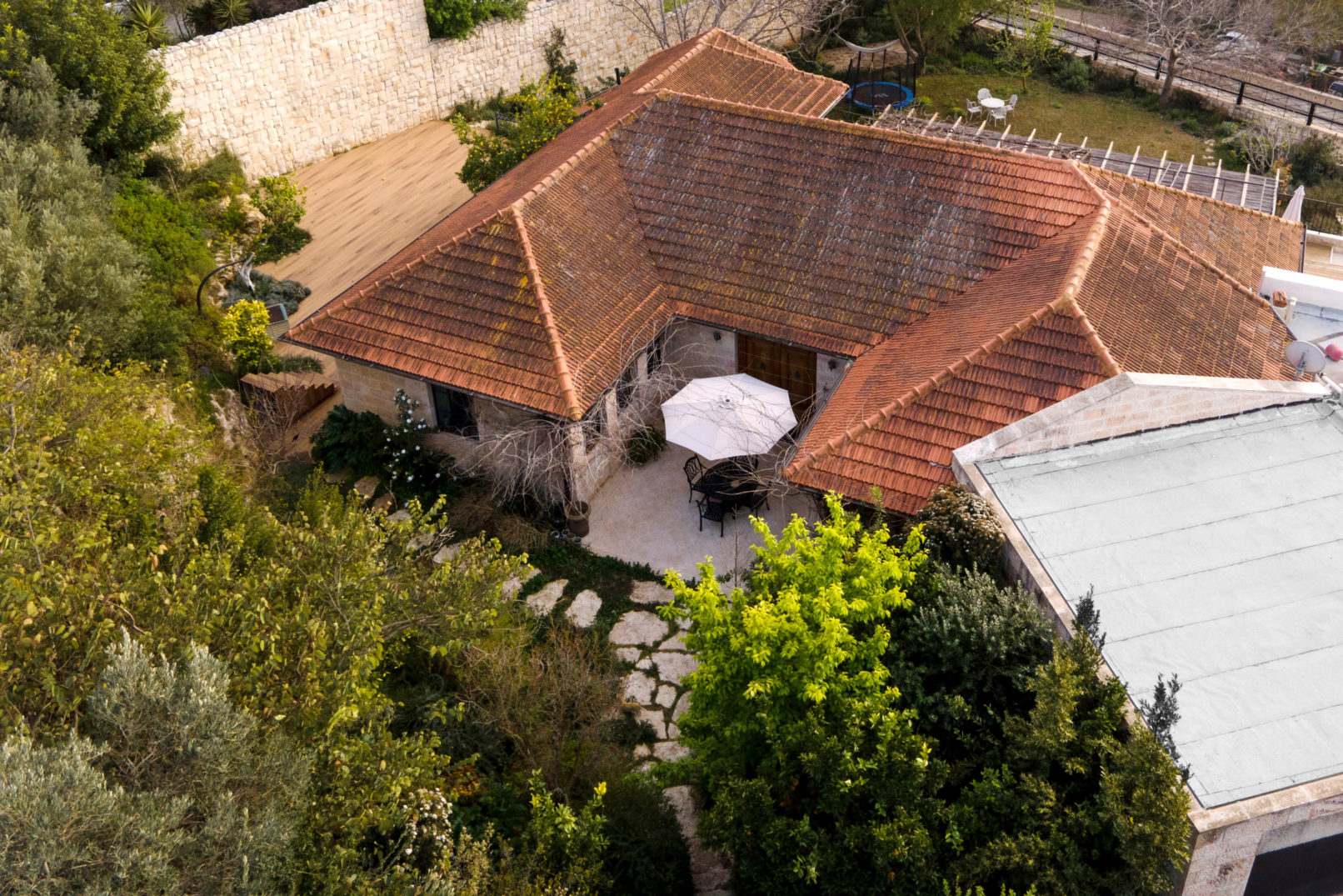 House in Beit Zayit - Top View - 1