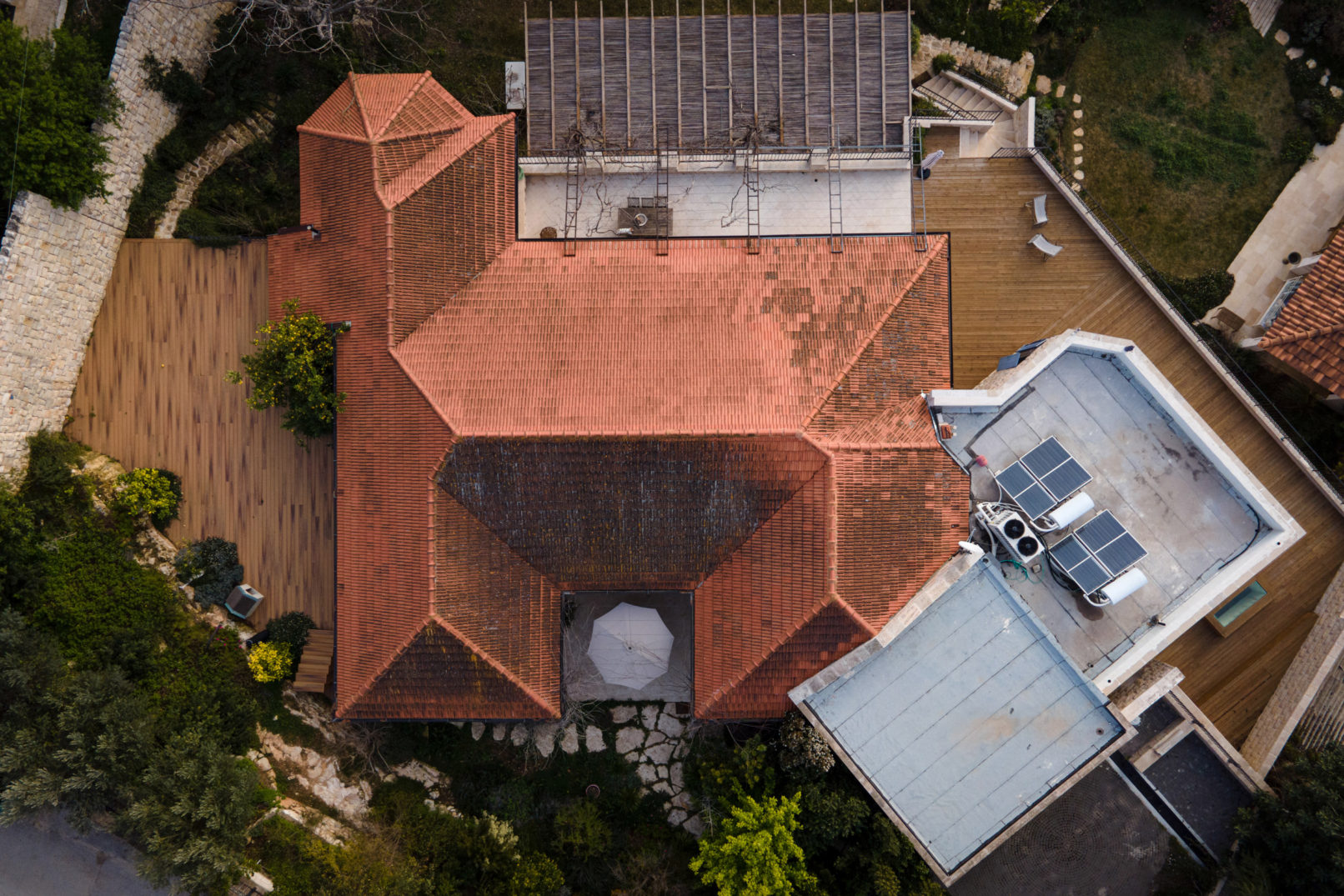 House in Beit Zayit - Top View - 2